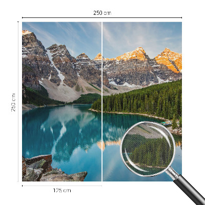 Tapeta fotograficzna z motywem górskiego odbicia