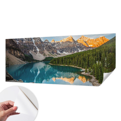Tapeta fotograficzna z motywem górskiego odbicia