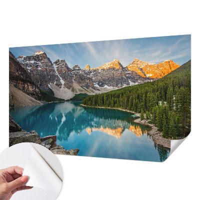 Tapeta fotograficzna z motywem górskiego odbicia