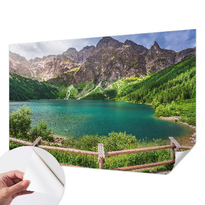 Fototapeta samoprzylepna z nadrukiem z motywem krajobrazu górskiego