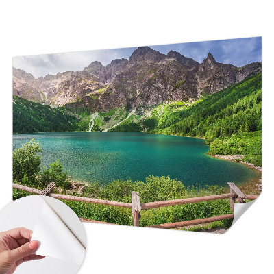 Fototapeta samoprzylepna z nadrukiem z motywem krajobrazu górskiego