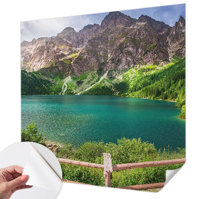 Fototapeta samoprzylepna z nadrukiem z motywem krajobrazu górskiego