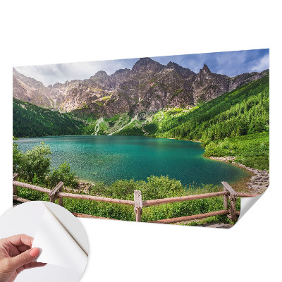 Fototapeta samoprzylepna z nadrukiem z motywem krajobrazu górskiego