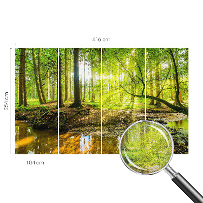 Fototapeta na ścianę z zielonym krajobrazem