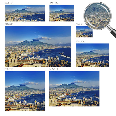 Fototapeta samoprzylepna do sypialni z motywem nadmorskiej panormy