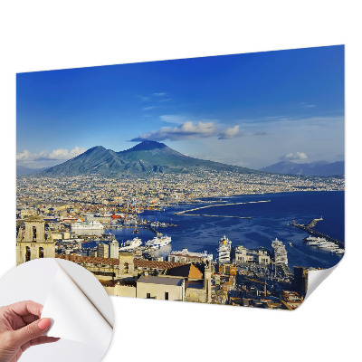 Fototapeta samoprzylepna do sypialni z motywem nadmorskiej panormy