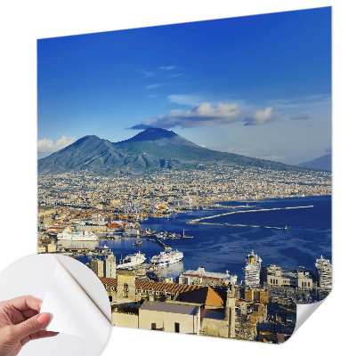 Fototapeta samoprzylepna do sypialni z motywem nadmorskiej panormy