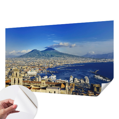 Fototapeta samoprzylepna do sypialni z motywem nadmorskiej panormy