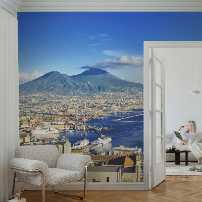 Fototapeta samoprzylepna do sypialni z motywem nadmorskiej panormy