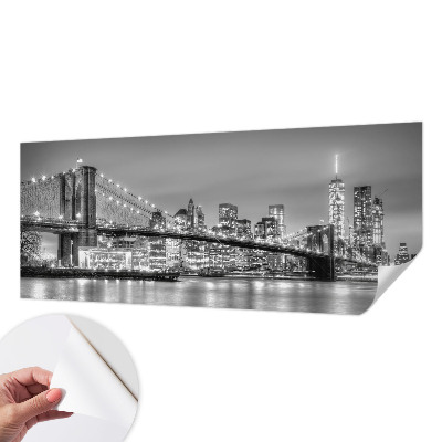 Fototapeta na ścianę z motywem mostu i panoramy metropolii