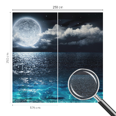 Tapeta fotograficzna z motywem nocnego morza