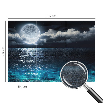 Tapeta fotograficzna z motywem nocnego morza