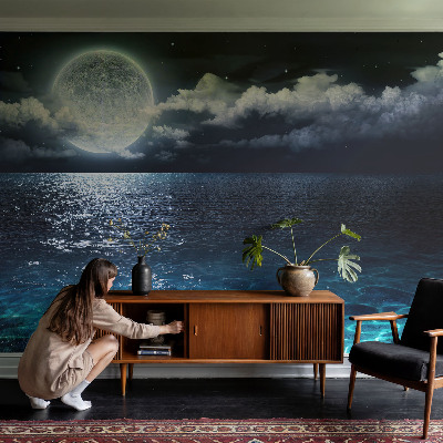 Tapeta fotograficzna z motywem nocnego morza