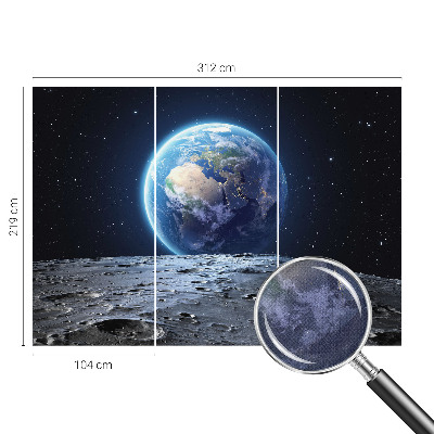 Tapeta fotograficzna samoprzylepna z motywem kosmicznej panoramy