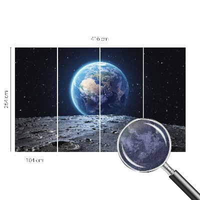 Tapeta fotograficzna samoprzylepna z motywem kosmicznej panoramy