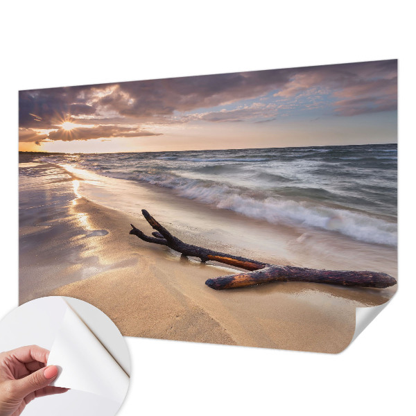 Dekoracyjna fototapeta na ścianę z motywem zachodniej plaży