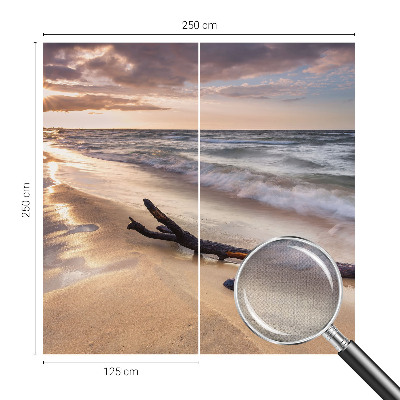 Dekoracyjna fototapeta na ścianę z motywem zachodniej plaży