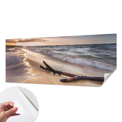 Dekoracyjna fototapeta na ścianę z motywem zachodniej plaży
