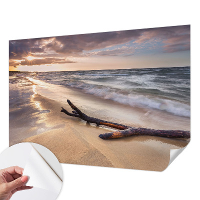 Dekoracyjna fototapeta na ścianę z motywem zachodniej plaży