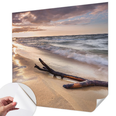 Dekoracyjna fototapeta na ścianę z motywem zachodniej plaży