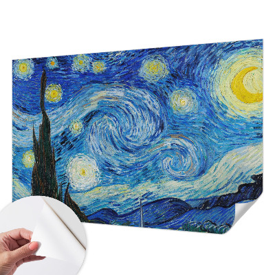 Dekoracyjna fototapeta na ścianę z motywem nocnego nieba