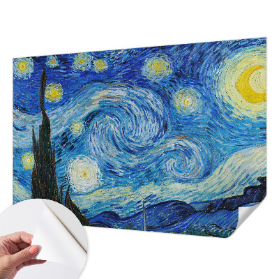 Dekoracyjna fototapeta na ścianę z motywem nocnego nieba