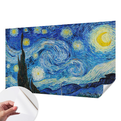 Dekoracyjna fototapeta na ścianę z motywem nocnego nieba