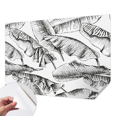 Fototapeta na ścianę z motywem bananowych liści