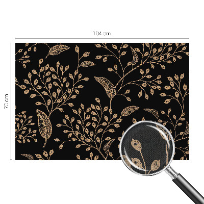 Tapeta fotograficzna samoprzylepna z motywem botanicznym w eleganckim stylu