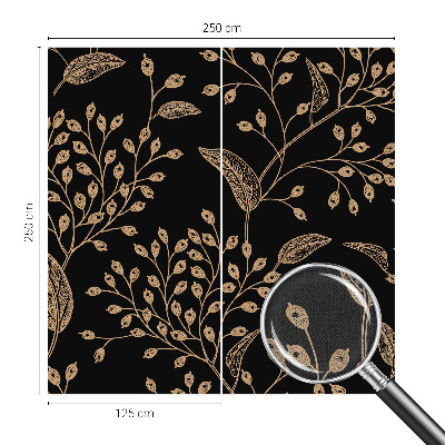 Tapeta fotograficzna samoprzylepna z motywem botanicznym w eleganckim stylu