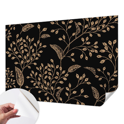 Tapeta fotograficzna samoprzylepna z motywem botanicznym w eleganckim stylu