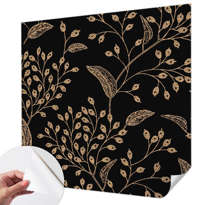 Tapeta fotograficzna samoprzylepna z motywem botanicznym w eleganckim stylu