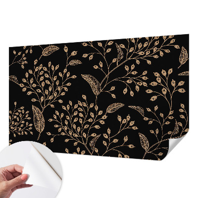 Tapeta fotograficzna samoprzylepna z motywem botanicznym w eleganckim stylu