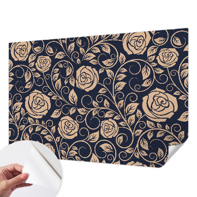 Tapeta fotograficzna samoprzylepna Romantyczne kwiaty