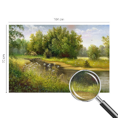 Tapeta fotograficzna z motywem wiejskiego pejzażu
