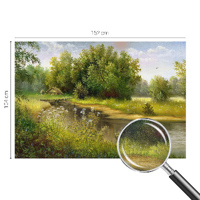 Tapeta fotograficzna z motywem wiejskiego pejzażu