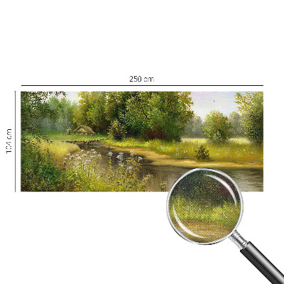 Tapeta fotograficzna z motywem wiejskiego pejzażu