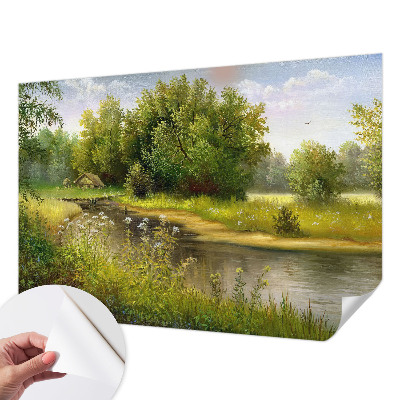 Tapeta fotograficzna z motywem wiejskiego pejzażu