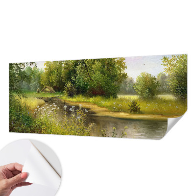Tapeta fotograficzna z motywem wiejskiego pejzażu