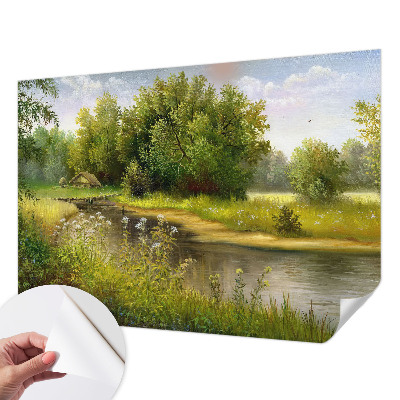 Tapeta fotograficzna z motywem wiejskiego pejzażu