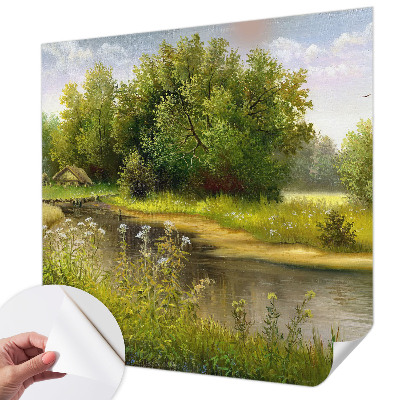 Tapeta fotograficzna z motywem wiejskiego pejzażu