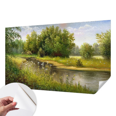 Tapeta fotograficzna z motywem wiejskiego pejzażu