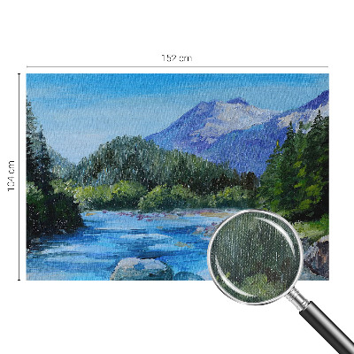 Fototapeta samoprzylepna do sypialni z motywem górskiej scenerii