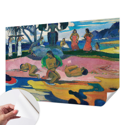 Nowoczesna fototapeta do salonu Tropikalny odpoczynek