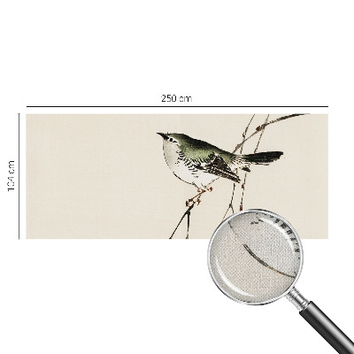 Fototapeta samoprzylepna do sypialni z motywem harmonijnego ptaka