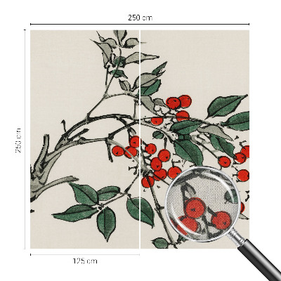 Fototapeta na ścianę z motywem gałązki jagód