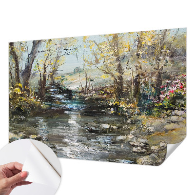 Tapeta fotograficzna Leśny strumień