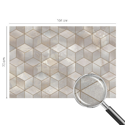 Fototapeta na ścianę z geometryczną mozaiką