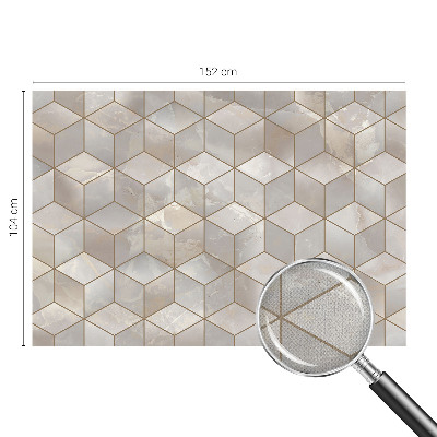 Fototapeta na ścianę z geometryczną mozaiką