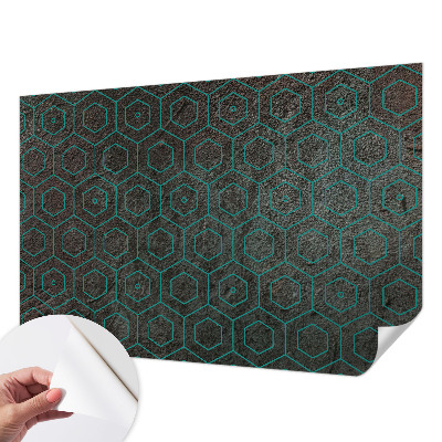 Dekoracyjna fototapeta na ścianę z geometrycznym wzorem